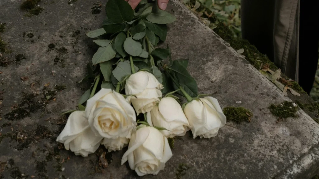 white flowers